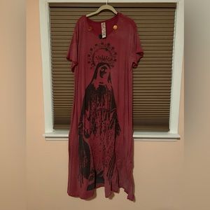 RARE MAGNOLIA PEARL Virgin Mary dress with Pom detail